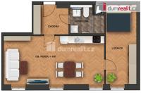 Nový byt 53 m2 o dispozici 2+kk v projektu s dokončením 10/23  - 14