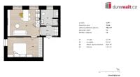 Apartmán 49 m2, balkon, Pstruží-Plešivec-Krušné hory - 11