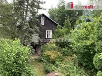 Prodej podezděné dřevěné patrové chaty na vlastním pozemku, Hlásná Třebaň-Rovina