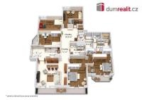 Prodej bytu 6+1 - 251 m2 v rezidenci Sluneční Lázně  - 26