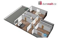 Prostorný byt 3+kk (80 m2) + balkon 7 m2 + terasa 40 m2, 1.patro, parking, Jesenice - 9