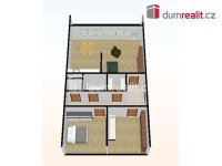 Prostorný a zarížený byt 3+kk, 69 m2 + 7,2 m2 lodžie, 1.patro / 2 NP, OV, panel po rek. Praha 4 - Kamýk - 11