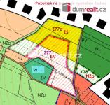 Prodej krásného pozemku 12 850 m2 ( 3 736 m2 stavební, 9 114 m2 zahrada ) - 3