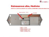 Rodinný dům 3+kk, 84 m2, 2x balkon, 1 x parkovací stání, zahrada 71 m2, TOP stav, Hostivice - 6