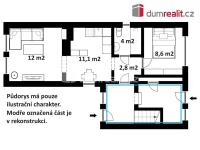 Prodej, rodinný dům, 2+1, 38 m2, Netřebice - 10