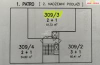 byt 2+1,OV, 56 m2, Sázava-ul.Školská - 4