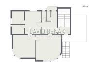 Prodej prostorné vily / rodinného domu se zahradou, Hradec Králové, Gebauerova ul. Pražské Předměstí - Floorplan letterhead - Přízemí  - 2D Floor Plan.jpg