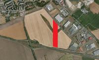 Prodej lukrativních komerčních pozemků pro výstavbu hal, Louny - Cítoloby - letecký pohled.jpg