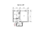 Prodej bytu 1+1, 24 m2, OV Vyškov - byt číslo 3.JPG