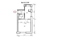 Prodej bytu 1+1, 24 m2, OV Vyškov - byt číslo 8.JPG
