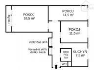 Prodej 3+1, Ostrava - Pustkovec, Heyrovského - Foto 11