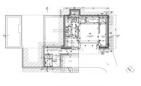 Stavební pozemek 1924m2 Popůvky u Brna - s projektem na 5+kk, ZP až 604m2 - půdorys 1.PP.jpg