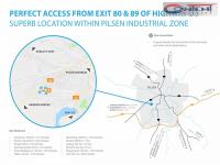 Pronájem skladu, výrobních prostor 2.880 m² Plzeň, Borská pole, D5 - Foto 12