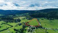 STAVEBNÍ POZEMEK NA KRÁSNÉM MÍSTĚ S NAVAZUJÍCÍMI 2,6 ha POZEMKU, ZADOV-CHURÁŇOV-ŠUMAVA-SLEVA - DJI_ 1.jpg