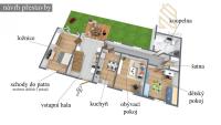Prodej  rodinného domu 188 m2, pozemek 188 m2 - pudorys-navrh-popisky kopie.jpg
