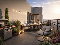 Rodinné bydlení bez starostí o dům,6+kk, 152 m², velká terasa, byt 4A, sekce A, BYTY CENTRUM ROŽNOV - vizualizace exteriéru