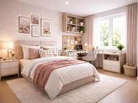 Rodinné bydlení bez starostí o dům,6+kk, 152 m², velká terasa, byt 4A, sekce A, BYTY CENTRUM ROŽNOV - vizualizace interiéru