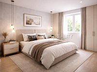 Rodinné bydlení bez starostí o dům,6+kk, 152 m², velká terasa, byt 4B, sekce A, BYTY CENTRUM ROŽNOV - vizualizace interiéru