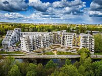 Pronájem nadstandardního bytu 3+kk (B.5.6) se dvěma balkony, rezidence DLOUHÁ LOUKA 2.etapa - Pronájem bytu 3+kk, rezidence Dlouhá Louka, České Budějovice