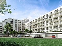 Pronájem bytu 1+kk v 5.NP, byt A.5.3, rezidence DLOUHÁ LOUKA 2.etapa - Prodej luxusního bytu 1+kk v 7.NP, byt A.7.3, rezidence DLOUHÁ LOUKA 2.etapa