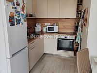 Pronájem bytu 2+kk ve 7.NP s terasou, byt B.7.2, rezidence DLOUHÁ LOUKA 2.etapa - Kuchyně, pronájem bytu 2+kk, Dlouhá Louka, České Budějovice