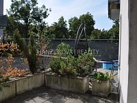 Pronájem bytu 1+kk (b.05) s terasou BIOS, Pekárenská ulice - Terasa, pronájem bytu 1+kk, Pekárenská, České Budějovice