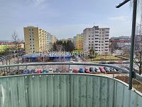 Pronájem kompletně zrekonstruovaného bytu 1+1 s balkónem, J. Opletala, sídliště Šumava - Balkon, pronájem bytu 1+1, J. Opletala, České Budějovice