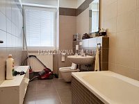 Pronájem novostavby bytu 2+kk (č.4) s balkonem, U Boru 3.etapa, ČB - Koupelna, pronájem bytu 2+kk, U Boru, České Budějovice