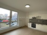 Pronájem novostavby bytu 1+kk, byt číslo B.5, residence Hálkova, ČB