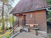 Pronájem dřevěné, plně vybavené chaty na pozemku o výměře 285 m2, Vodňany - Pronájem chaty, Vodňany