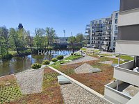 Pronájem částečně zařízeného bytu 2+kk s terasou, byt E.3.02, rezidence DLOUHÁ LOUKA - Terasa, pronájem 2+kk Dlouhá Louka