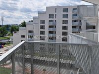 Pronájem novostavby bytu 1+kk s balkonem, byt B.6.10, rezidence DLOUHÁ LOUKA 2.etapa - Balkon, pronájem bytu 1+kk, Dlouhá Louka, České Budějovice