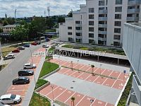 Pronájem novostavby bytu 1+kk s balkonem, byt B.6.10, rezidence DLOUHÁ LOUKA 2.etapa - Balkon, pronájem bytu 1+kk, Dlouhá Louka, České Budějovice