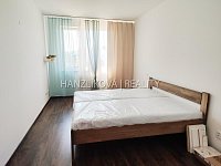 Pronájem novostavby kompletně zařízeného bytu 2+kk (A.3.7) s balkonem, Bytový dům Jírovcova - Ložnice, pronájem bytu 2+kk, Jírovcova, České Budějovice