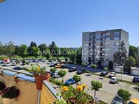 Pronájem novostavby kompletně zařízeného bytu 2+kk (A.3.7) s balkonem, Bytový dům Jírovcova - Výhled, pronájem bytu 2+kk, Jírovcova, České Budějovice