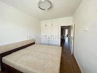 Pronájem zařízené novostavby bytu 2+kk s terasou a parkovacím stáním, Ledenická, České Budějovice - Ložnice, pronájem bytu 2+kk, Ledenická, České Budějovice