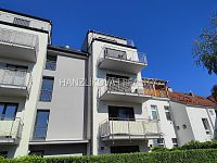 Pronájem zařízené novostavby bytu 2+kk s terasou a parkovacím stáním, Ledenická, České Budějovice - Pronájem bytu 2+kk, Ledenická, České Budějovice