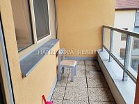 Pronájem bytu 3+kk (č.13) s balkonem, B. Smetany - Balkon, pronájem byt 3+kk, B. Smetany, České Budějovice