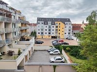 Pronájem bytu 3+kk (č.13) s balkonem, B. Smetany - Výhled z bytu, pronájem byt 3+kk, B. Smetany, České Budějovice