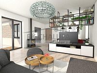 Prodej výstavby zděného domu 4+1, en. třídy B, Hosín u Českých Budějovic, 986 m2, jižní svah - Foto 7