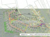 Prodej stavebního pozemku o výměře 801 m2, Hosín u Českých Budějovic, jižní svah - Hosín_situace.jpg