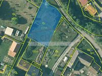 Prodej souboru stavebních pozemků, Hůrky u Lišova, celkem 1.531 m2