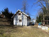 Prodej rekreační chaty, Dolní Stropnice, před dokončením, 42 m2, u řeky Stropnice - IMG_4574.jpeg