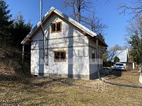 Prodej rekreační chaty, Dolní Stropnice, před dokončením, 42 m2, u řeky Stropnice