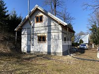 Prodej rekreační chaty, před dokončením, Dolní Stropnice, 42 m2, u řeky Stropnice - IMG_4575.jpeg