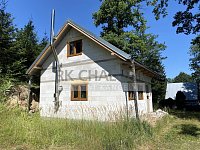 Prodej rekreační chaty, Dolní Stropnice, před dokončením, 42 m2, u řeky Stropnice - IMG_6540.jpeg