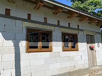 Prodej rekreační chaty, Dolní Stropnice, před dokončením, 42 m2, u řeky Stropnice - IMG_6542.jpeg