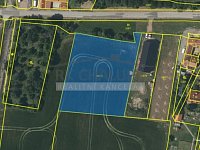 Pozemek k zástavbě rod. domy, kraj obce Mahouš, sítě u pozemku, 3.847 m2 - Mah2.jpg