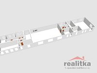 !!! REZERVACE !!! Prodej budovy s obchodními, sklad. a výrobními prostory, ul. Hlavní, Brumovice - Brumovice 2.NP 3D.jpg