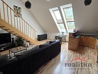 Prodej mezonetového bytu 3+kk, 98m2, se zahradou a parkováním, Opava, ul. Nákladní